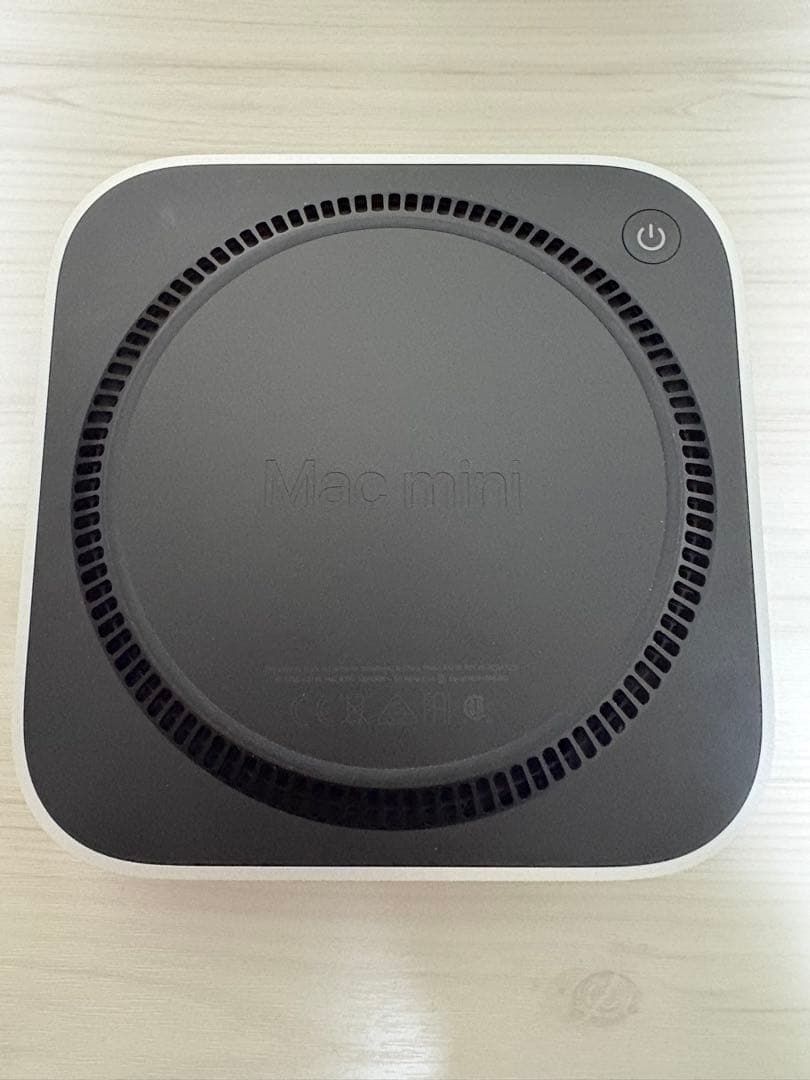 【美品2026年納品】Mac mini M4 24GBメモリ512GB SSD