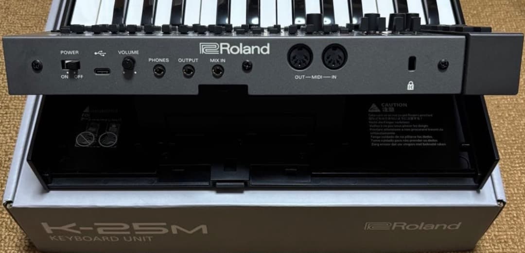 鍵盤楽器 Roland JD-08 + K-25M