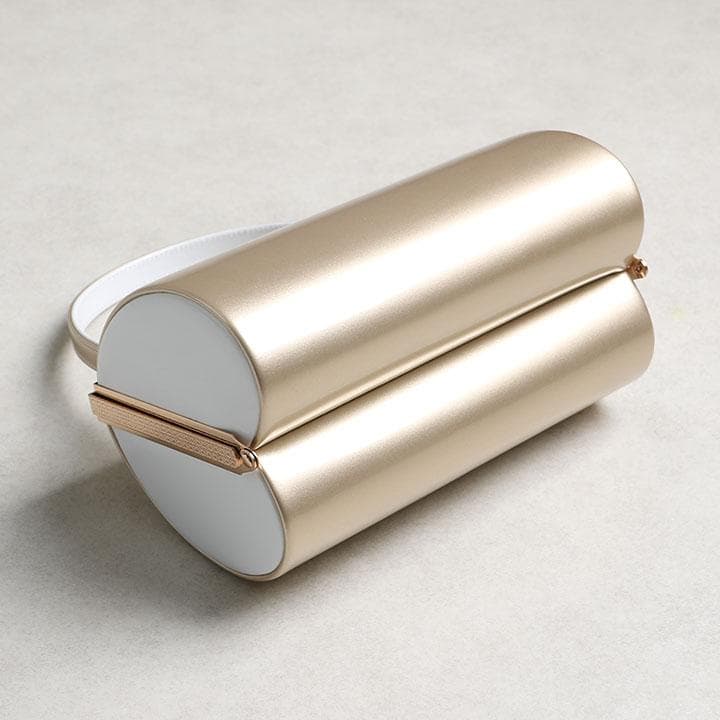 「さや❤︎」専用【新品】草履バッグセット　エナメル (ゴールド)　03592