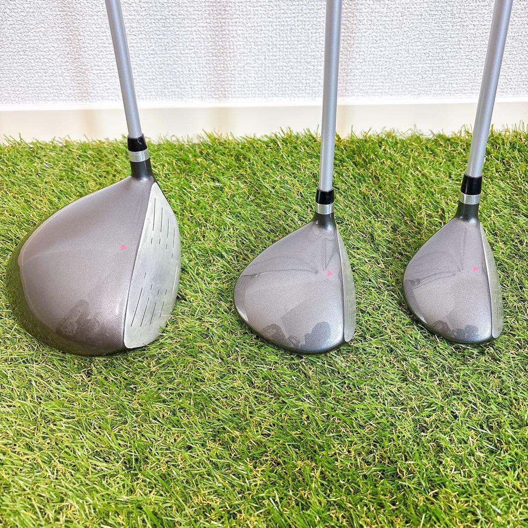 レディースゴルフクラブセット　トップフライト　7本　可愛いキャディバッグ付き