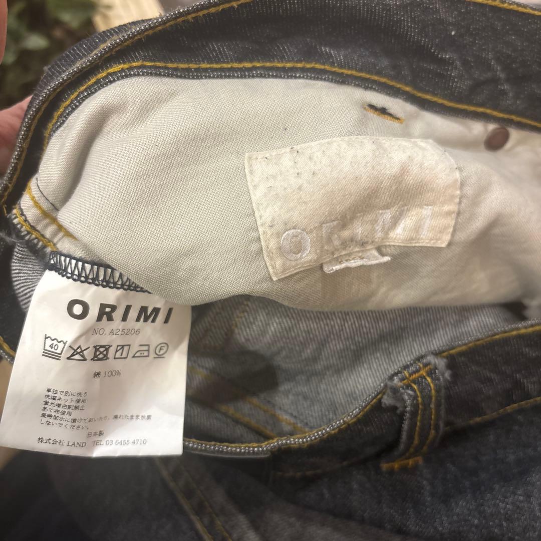 k*a様 ORIMI OVERLAP BUGGY DENIM PANTS