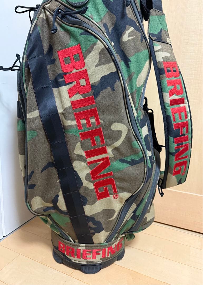 美品★ブリーフィング★キャディバッグ★ゴルフ★BRIEFING★ゴルフバッグ