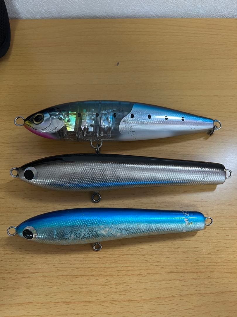 DAIWA SALTIGA 18000８号高級PEライン　ルアー3個付き