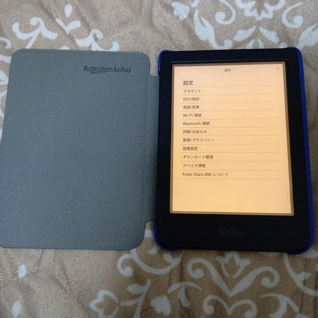 【美品、ほぼ未使用】Kobo Clara BW 電子書籍リーダー 楽天