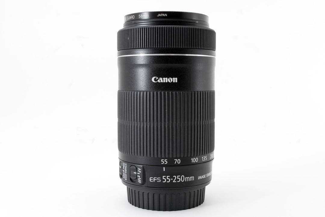 美品　Canon EF-S 55-250mm F4-5.6 IS STM