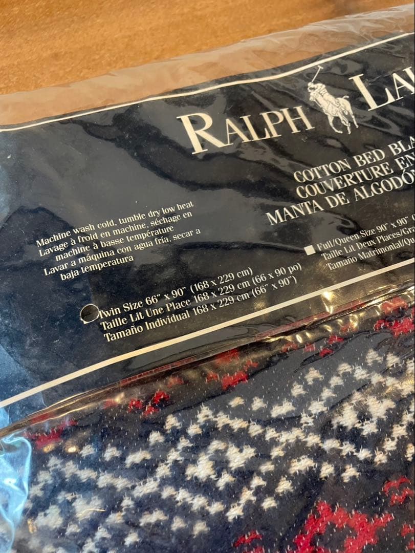 Ralph Lauren 希少 レア アイルボンド ブランケット 新品未使用