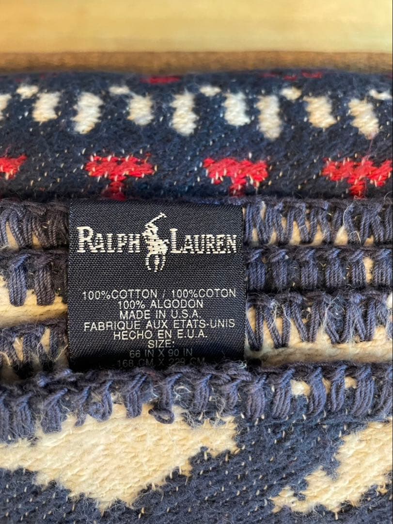Ralph Lauren 希少 レア アイルボンド ブランケット 新品未使用