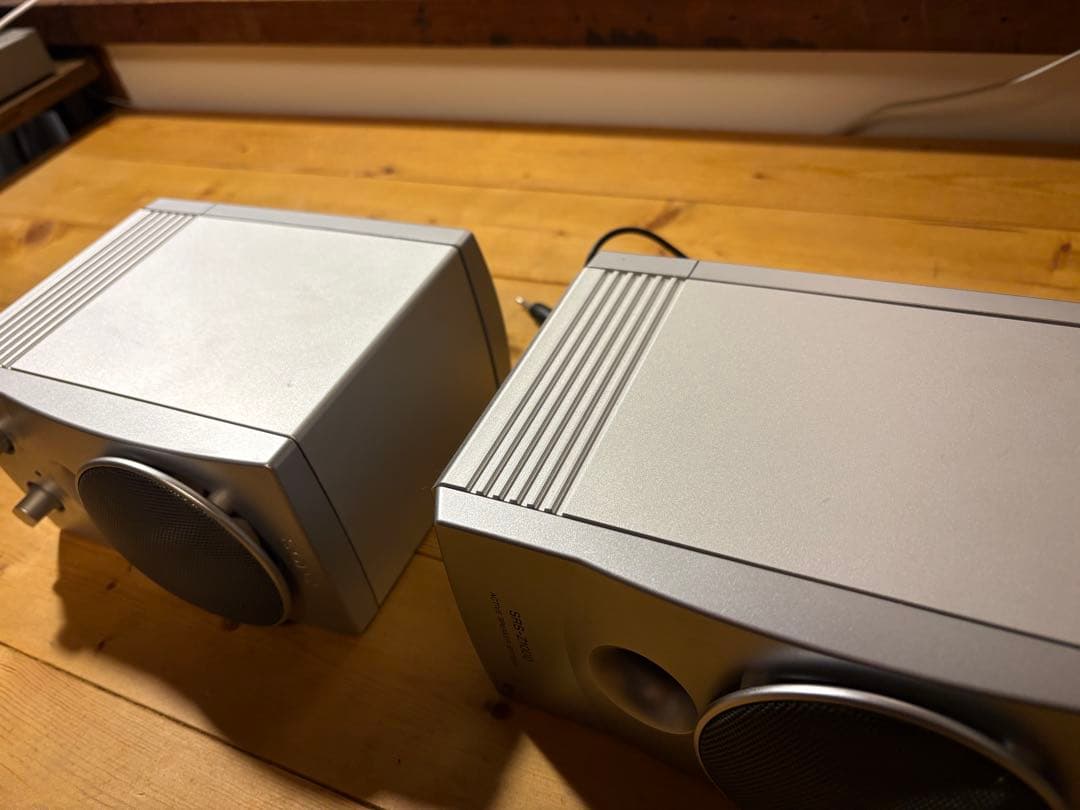 動作品　SONY SRS-Z1000 アクティブスピーカー シルバー