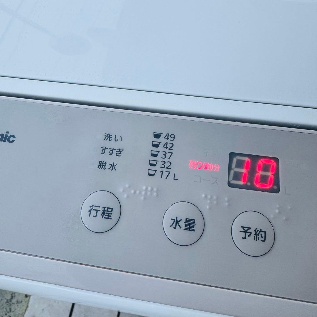 【送料込み】Panasonic 洗濯機 6kg NA-F60B14 ベージュ