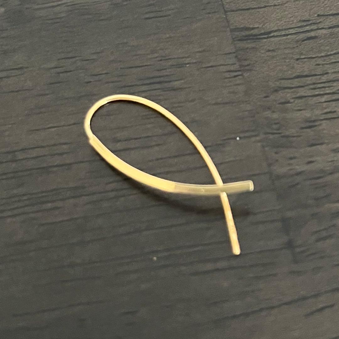 ⚫︎蔵人⚫︎≪RAPA≫ K18 Hineri ピアス (片方のみ)18金