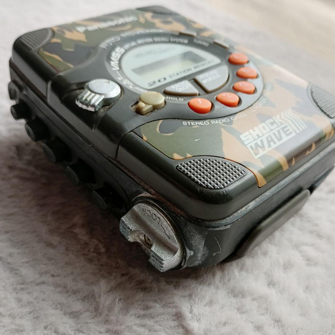 Panasonic SHOCK WAVE ステレオカセットプレーヤー 本体のみ