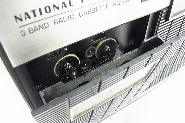 新品カセットテープ 電源コード付　NationalナショナルラジカセRQ-447