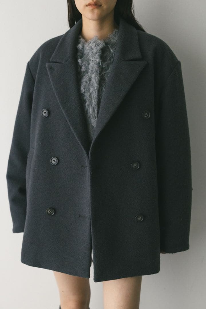 くみ｜STYLEMIXER スタイルミキサー パワーショルダーPコート