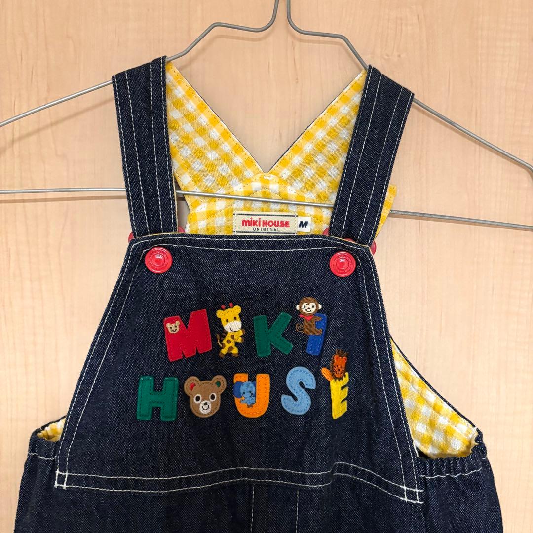 ミキハウス デニムオーバーオール