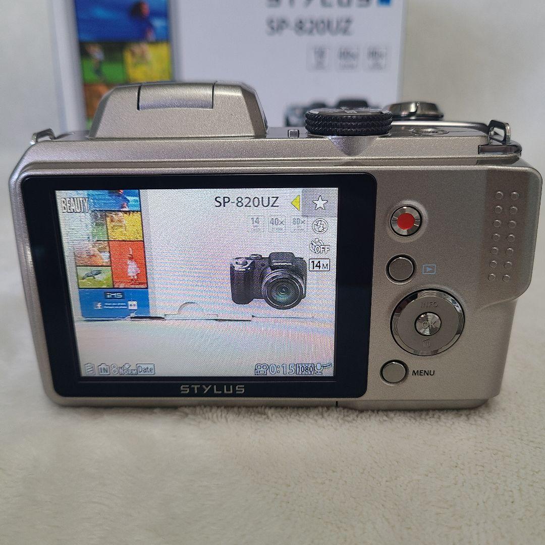 【OLYMPUS】STYLUS SP-820UZ コンパクトデジタルカメラ