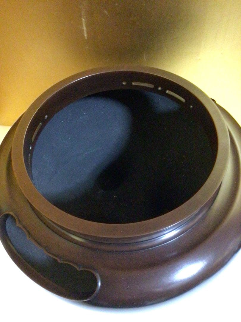 畠春斉 真形釜 唐銅朝鮮風炉 野々田製電熱器 桐共箱付き