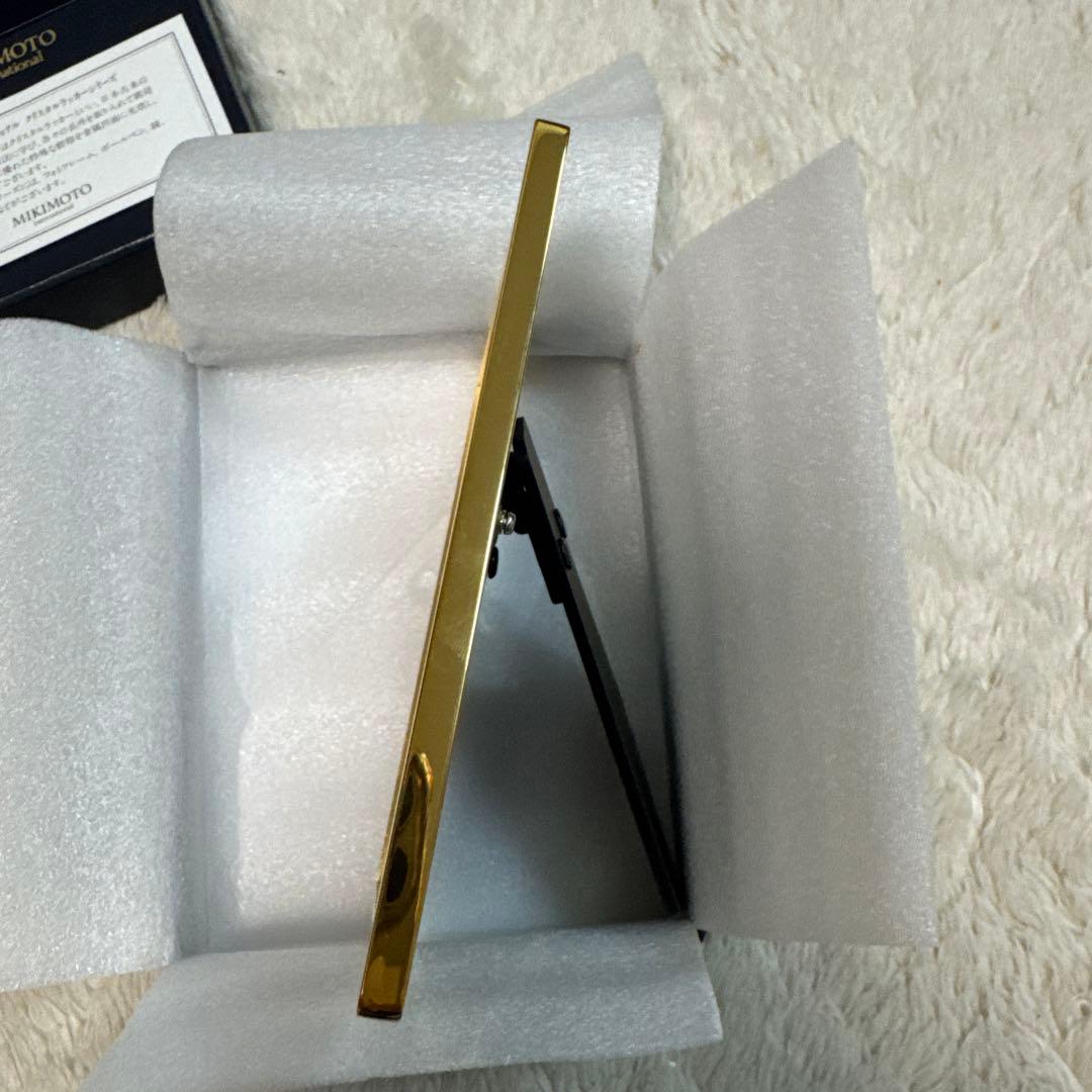 新品•未使用ミキモト クリスタルラッカー フォトフレーム