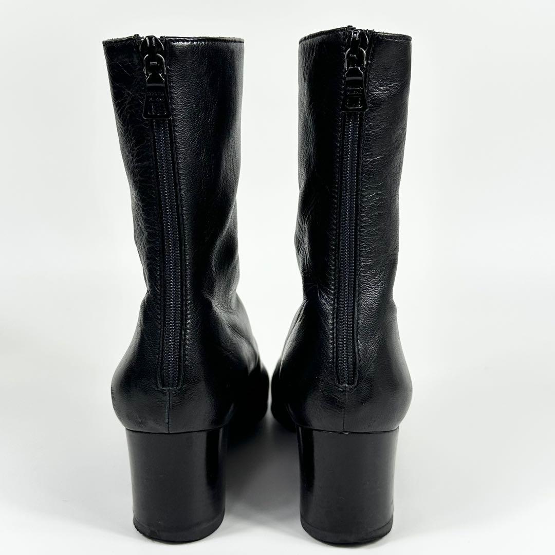 PRADA ヒール ブーツ バッグジップブーツ 箱付き 37