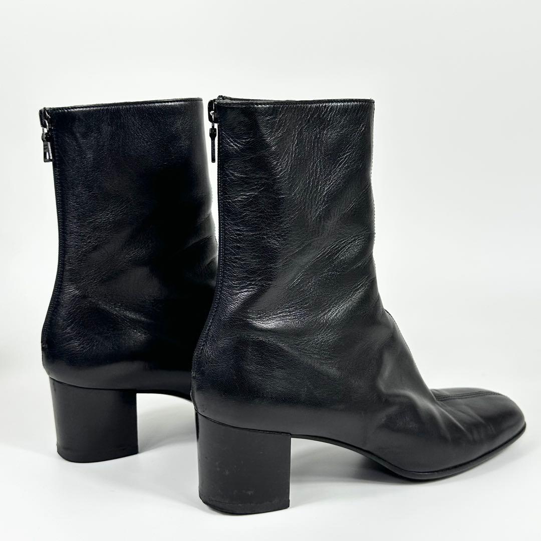 PRADA ヒール ブーツ バッグジップブーツ 箱付き 37