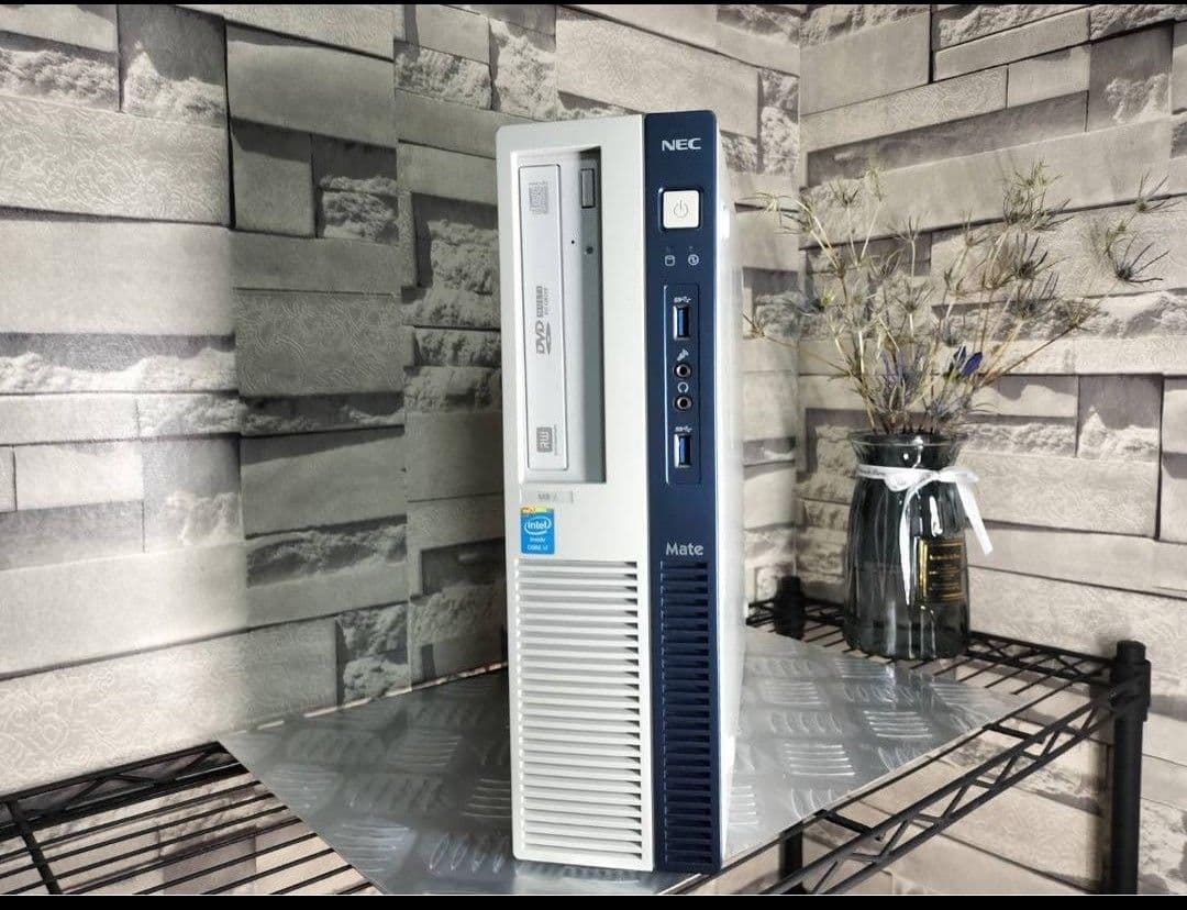 NEC デスクトップパソコン corei7 メモリ16GB 新品SSD256GB