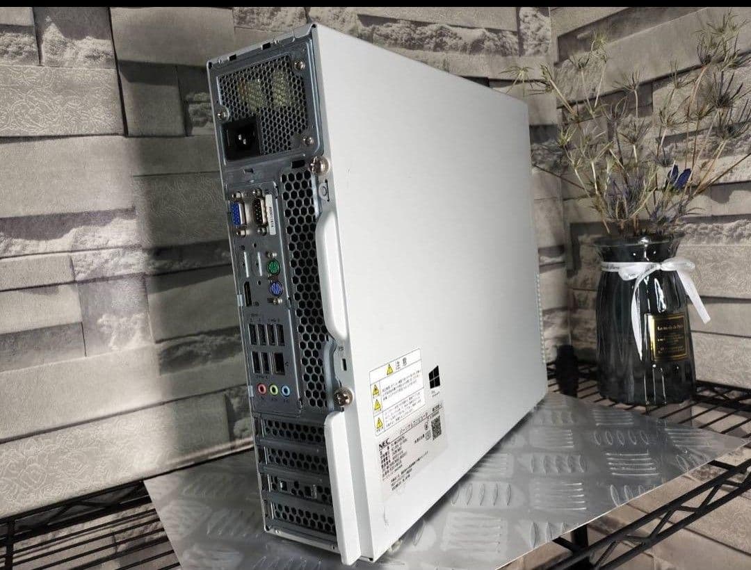 NEC デスクトップパソコン corei7 メモリ16GB 新品SSD256GB