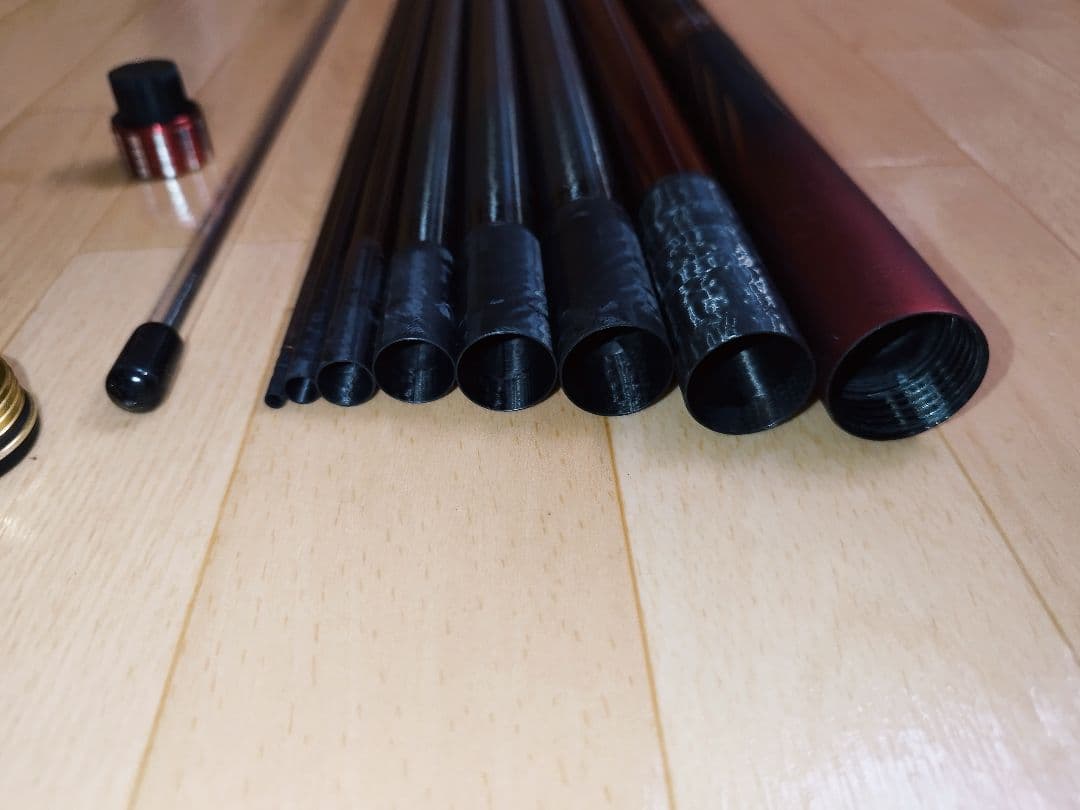 美品 ダイワ 鮎竿 銀影競技 SL 87M・Y 替え穂　名竿