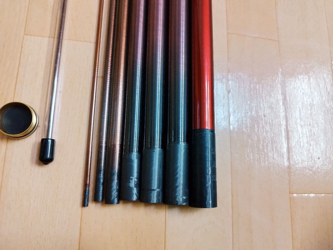 美品 ダイワ 鮎竿 銀影競技 SL 87M・Y 替え穂　名竿