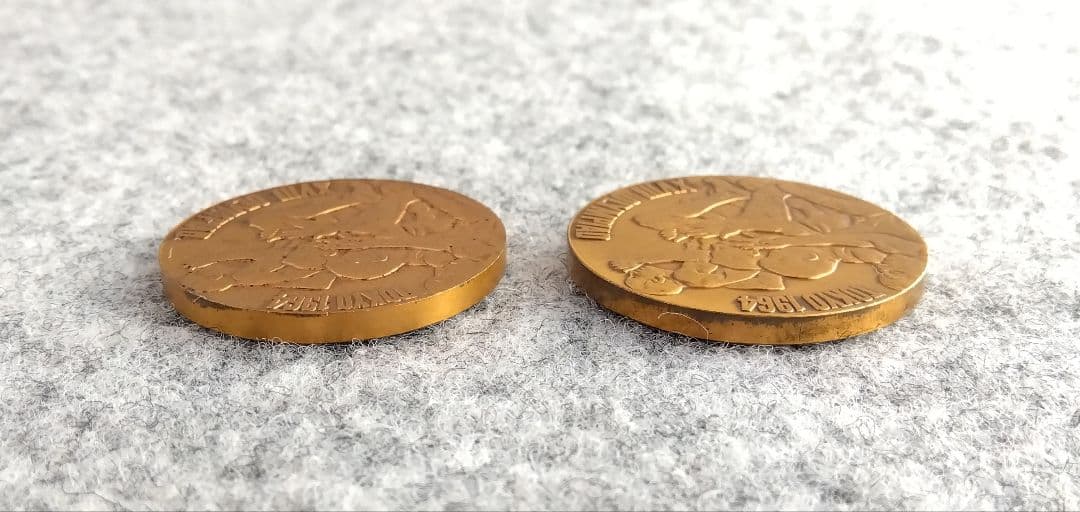 東京オリンピック1964年記念メダル　銀1枚　銅2枚セット　専用ケース付き