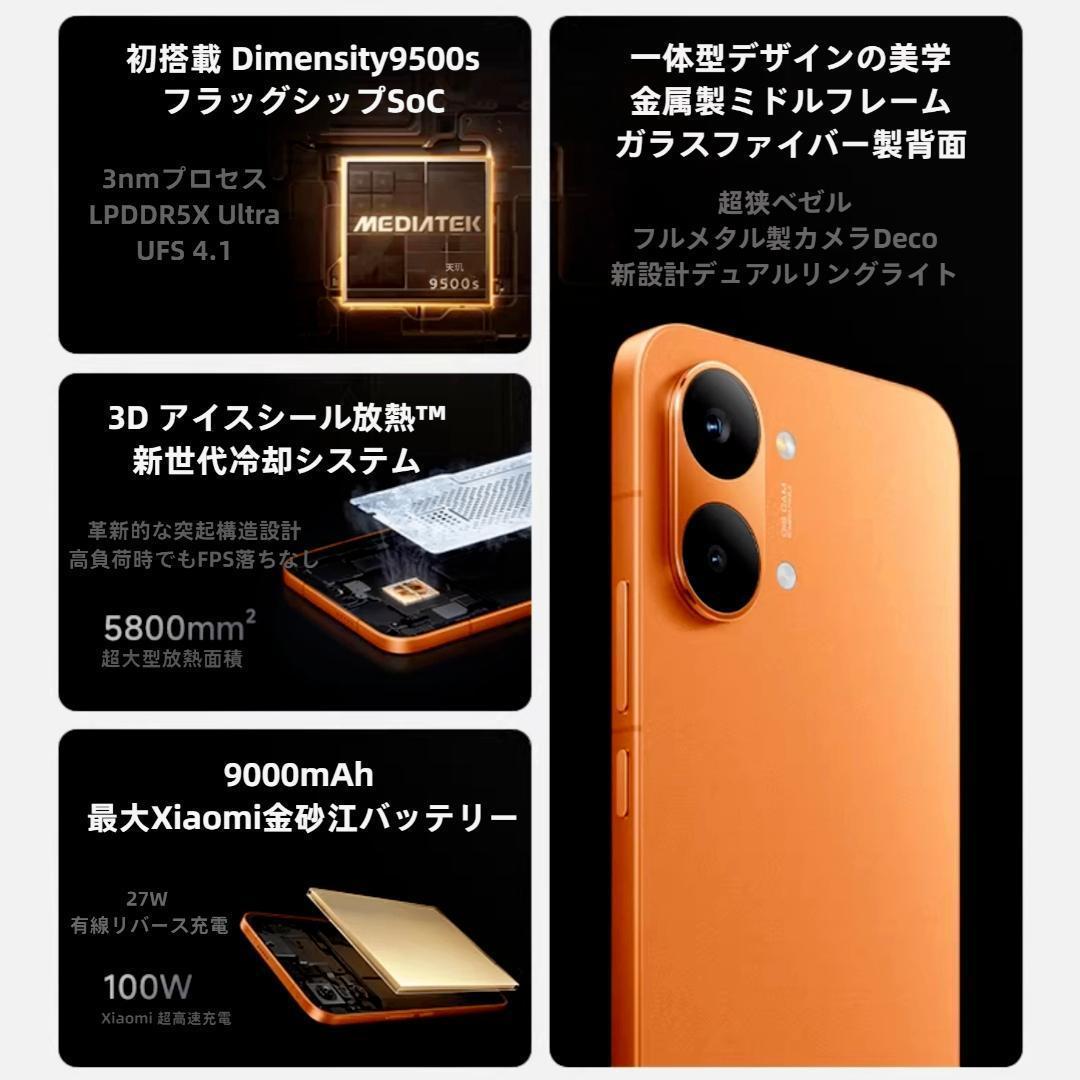 【新品未開封】REDMI Turbo 5 Max 16GB/512GB ホワイト