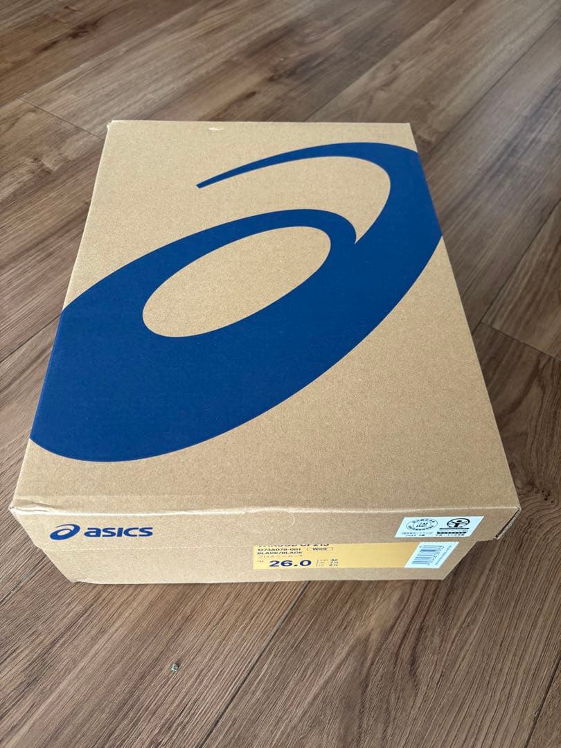 【新品】asics WIN JOB CP215 26cm 安全靴 ブラック