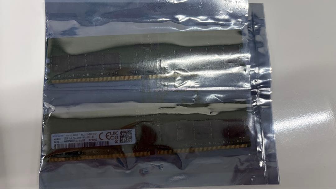 Samsung 32GB×2 DDR5 4800MHz ECC対応 RDIMM