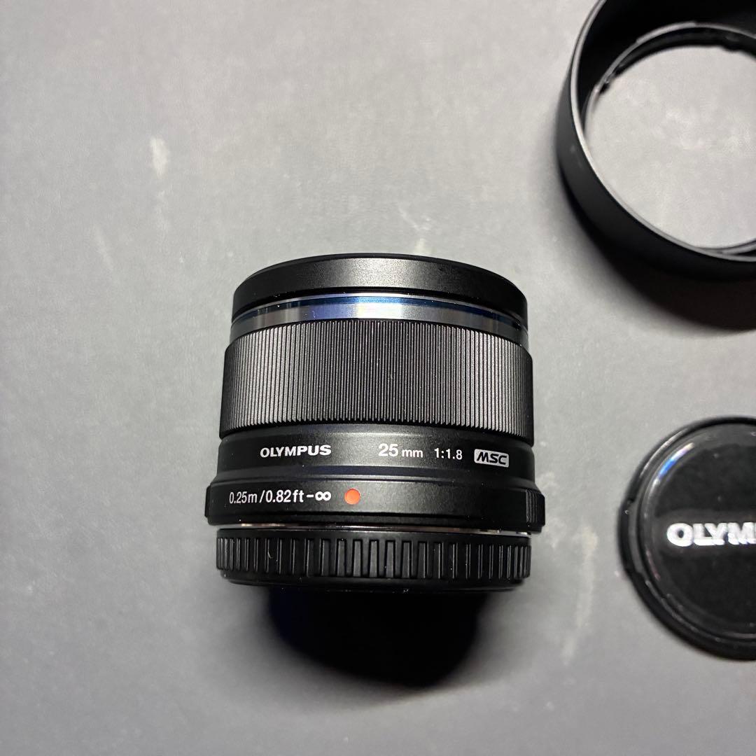OLYMPUS m zuiko 25mm f/1.8 単焦点レンズ
