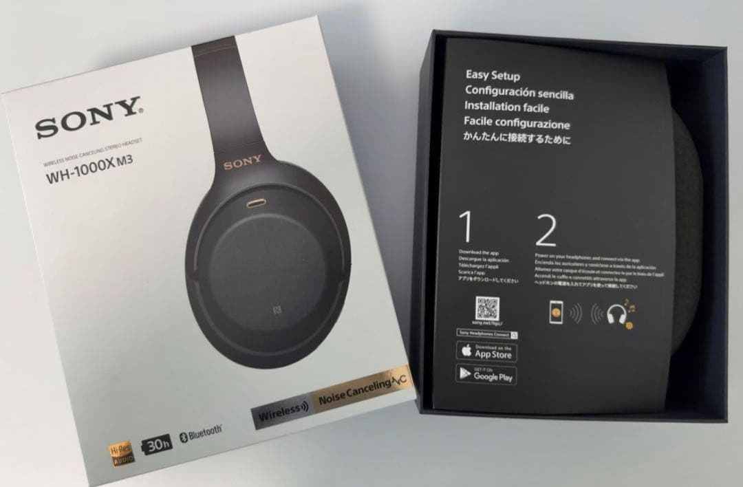 ソニー ワイヤレスステレオヘッドセット WH-1000XM3 ブラック