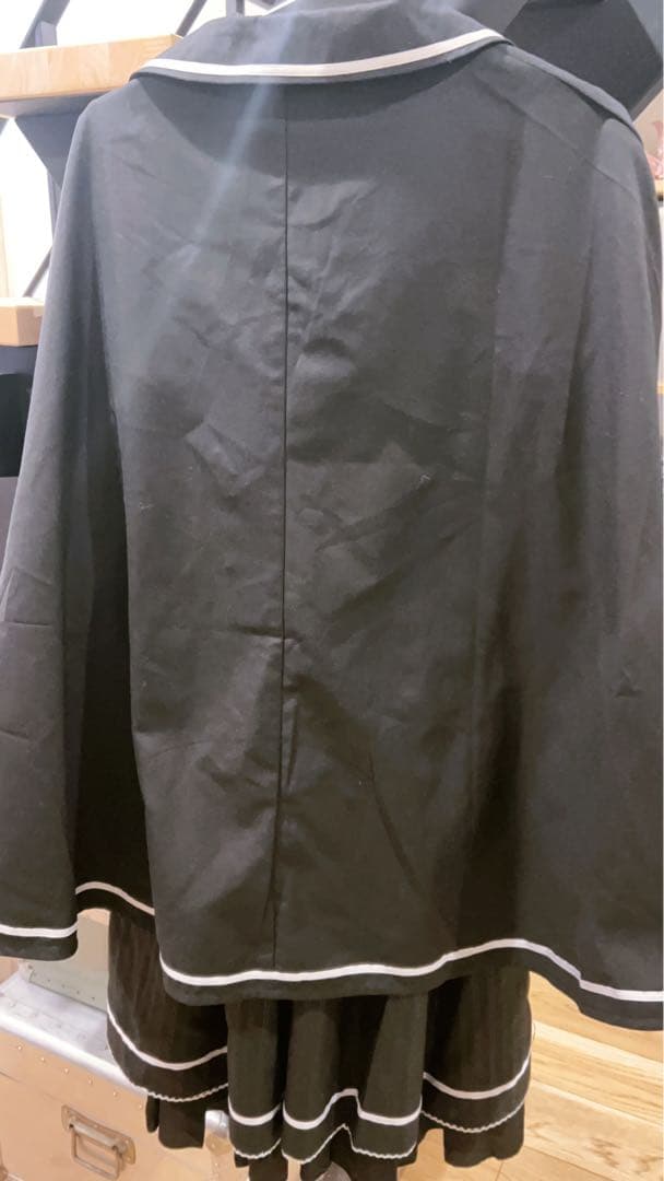 ミリタリー　軍服　ロリータ　フルセット　黒