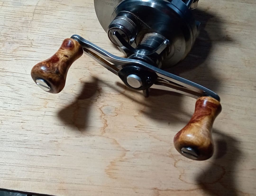 花梨ノブ　ハンドルノブ　リールノブ　フィネス　ラウンド　シマノ　ダイワ　NS