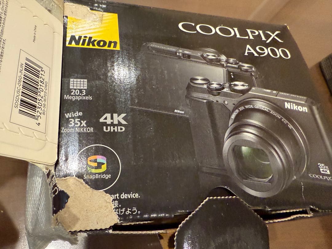 Nikon COOLPIX A900 ブラック（16GB SDカード付）