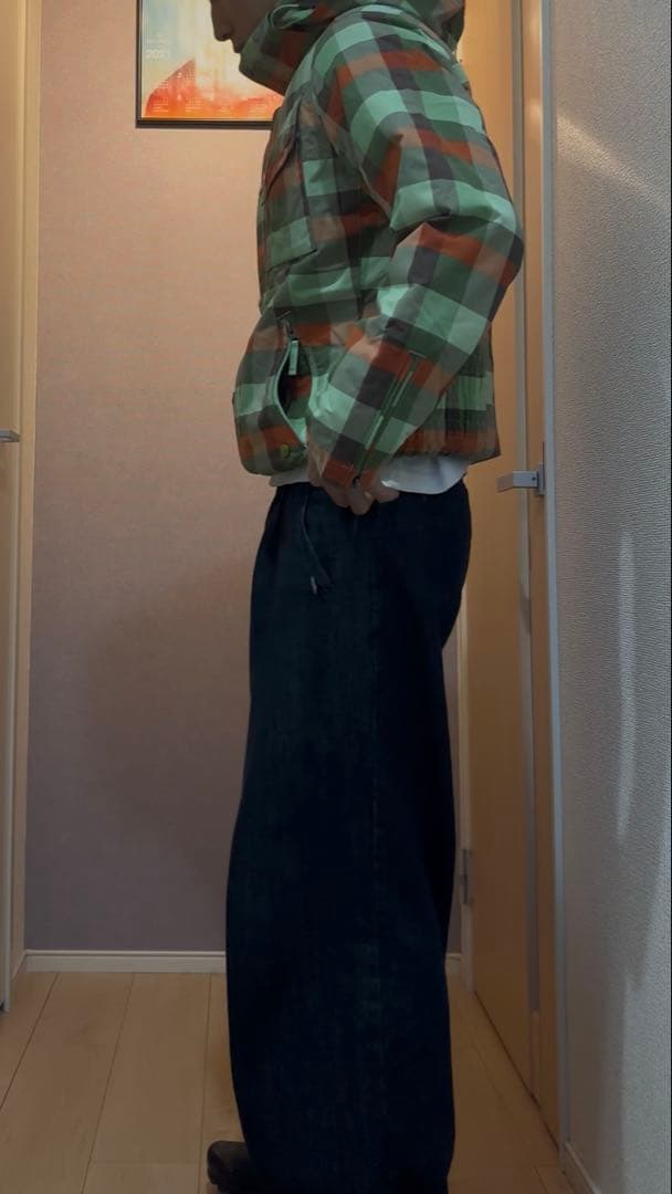 BURTON “ SHELL JACKET”CHECK gorpcore