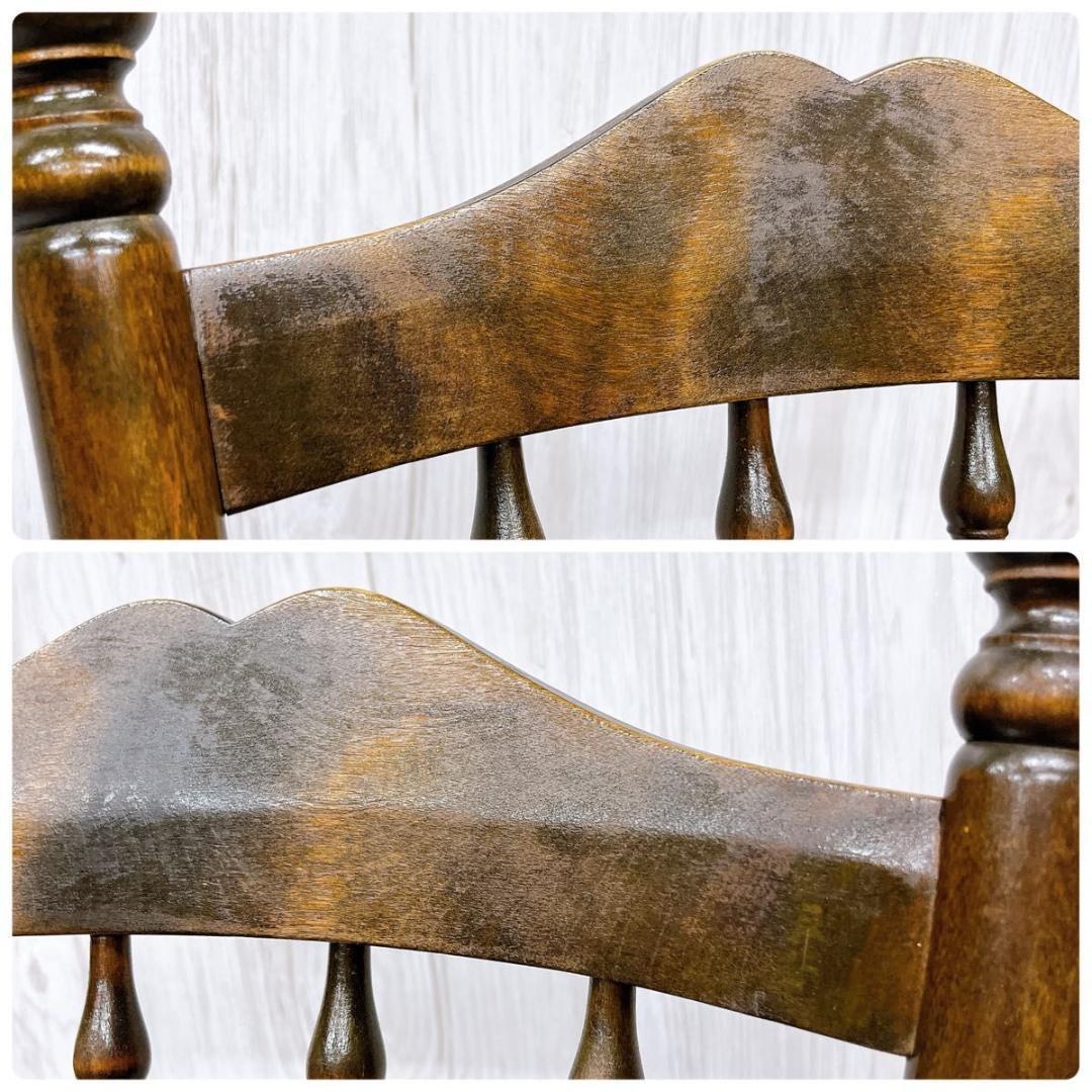 北海道民芸家具 ウィンザーチェア ダイニングチェア 椅子 いす イス④