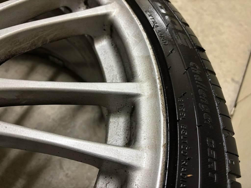 245/40R18 鍛造 インプレッサ WRX STI 純正OP 8.5J-18