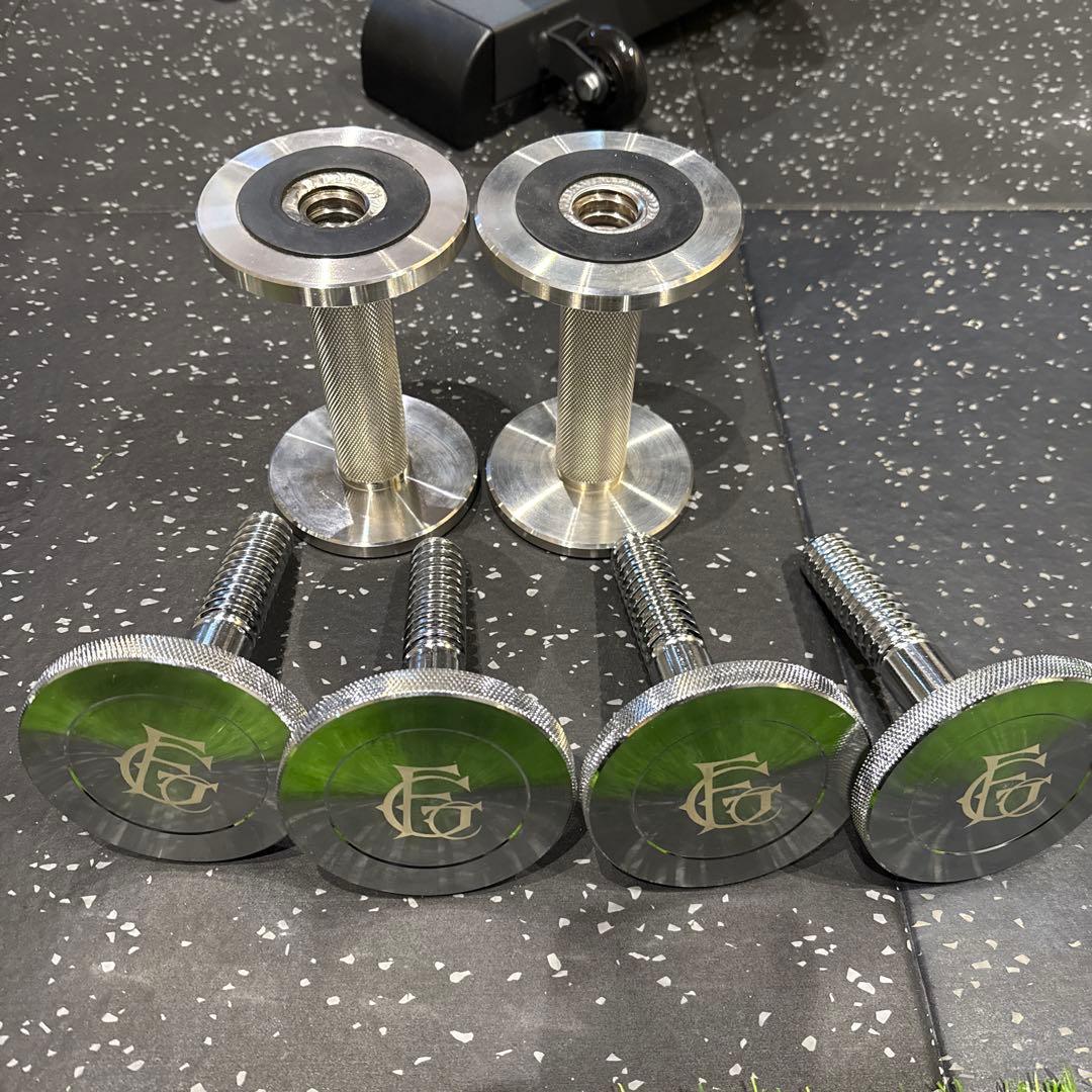 GFCダンベル　ハンドルSUS304 ミドルスクリューセット