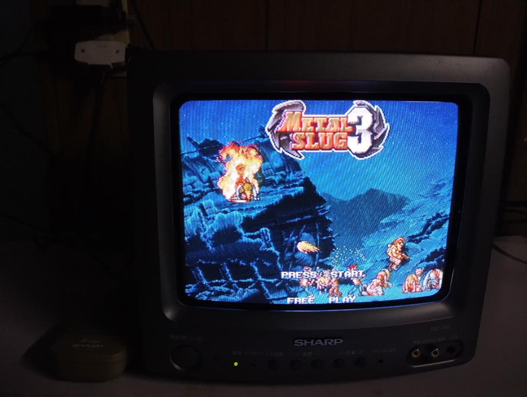 【画質良好】シャープ　10インチ　ポータブル　ブラウン管テレビ　10C-M9