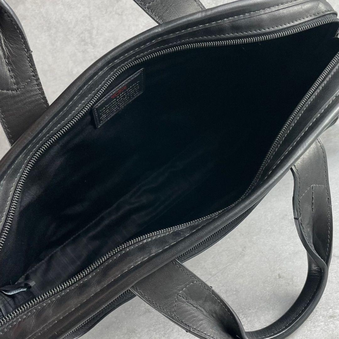 TUMI トゥミ ビジネスバッグ ブリーフケース オールレザー 黒