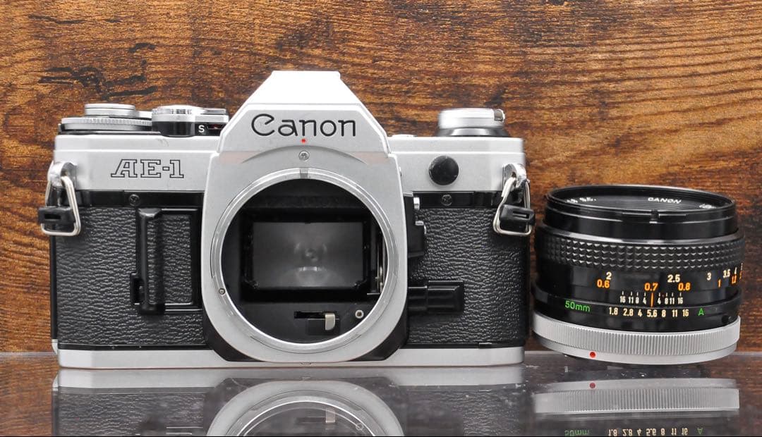 フイルムカメラ　Canon AE-1 動作品
