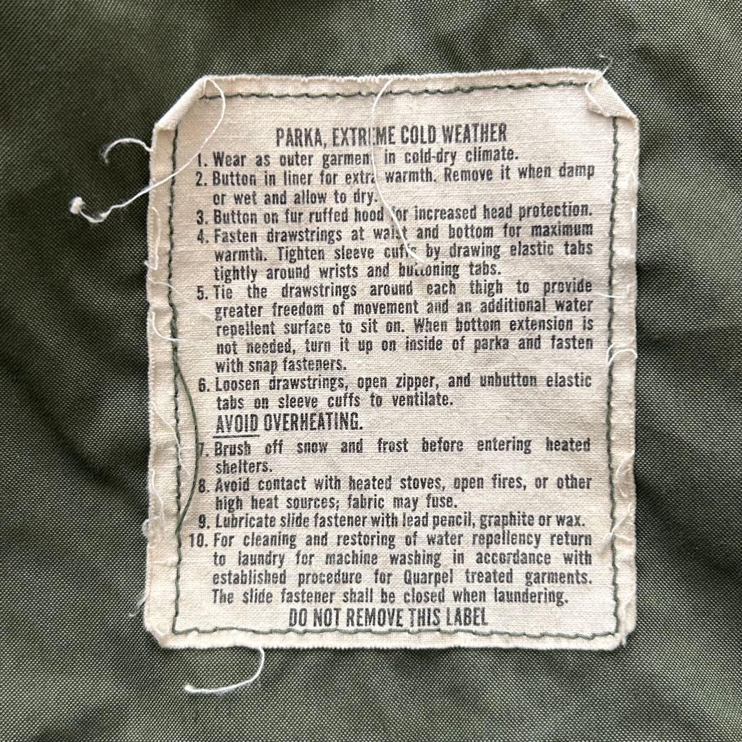 【米軍実物】70s M65 フィッシュテールパーカー　モッズ　ビンテージ