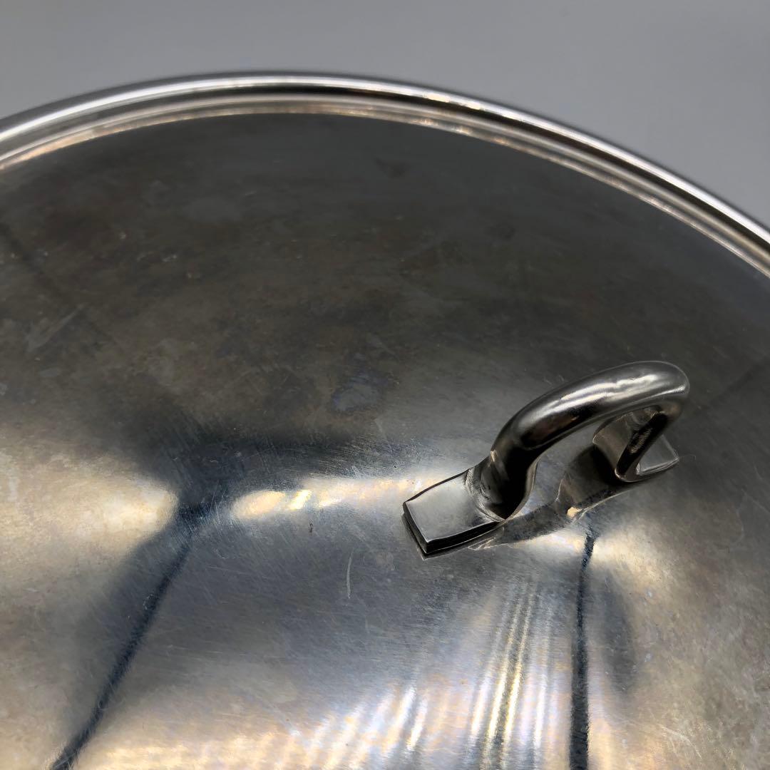 ヤマコーYAMACOコッパー銅クラッドステンレス蓋付き両手鍋25cm日本製