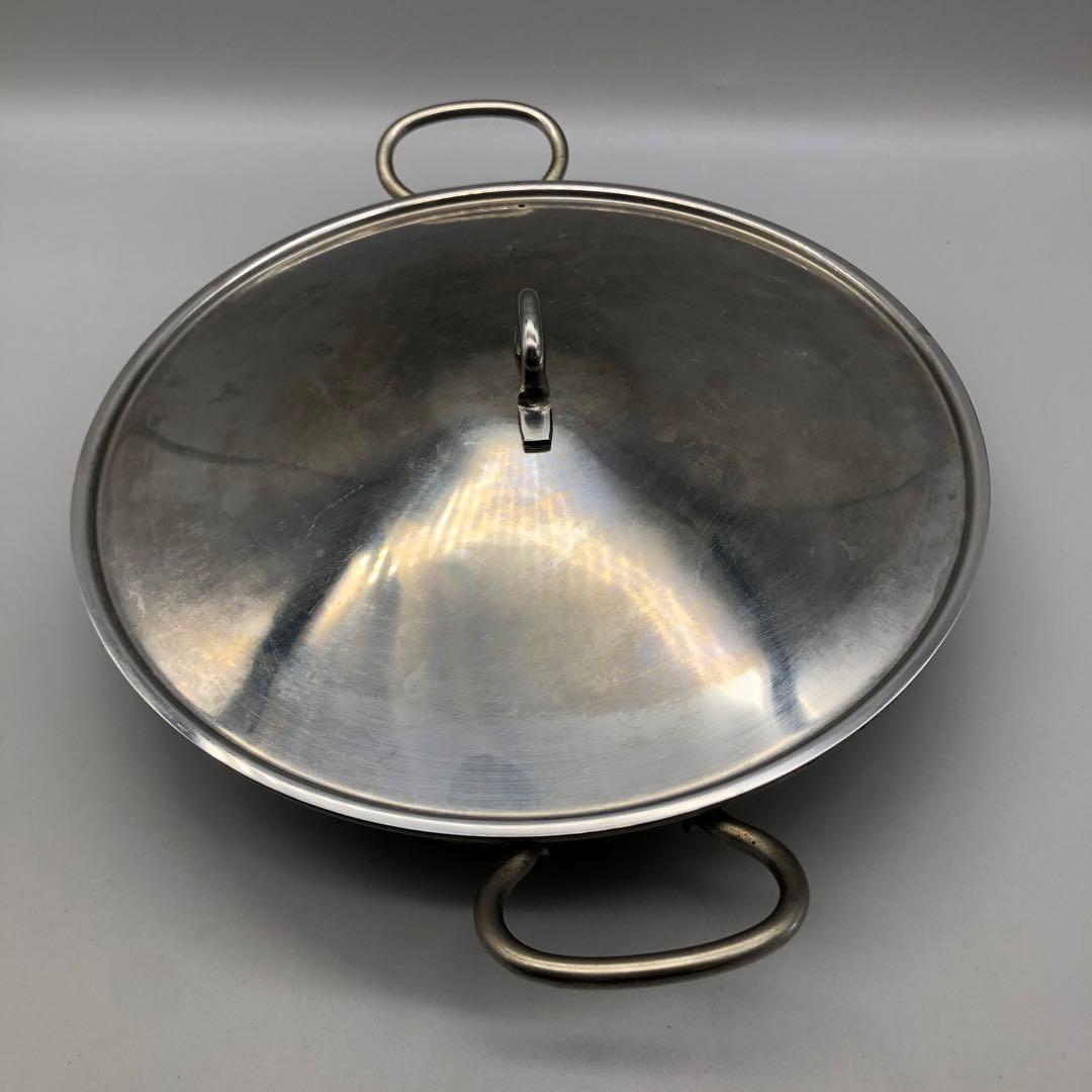 ヤマコーYAMACOコッパー銅クラッドステンレス蓋付き両手鍋25cm日本製