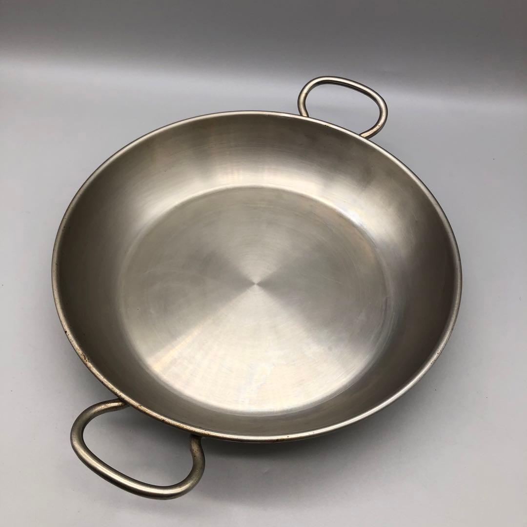 ヤマコーYAMACOコッパー銅クラッドステンレス蓋付き両手鍋25cm日本製