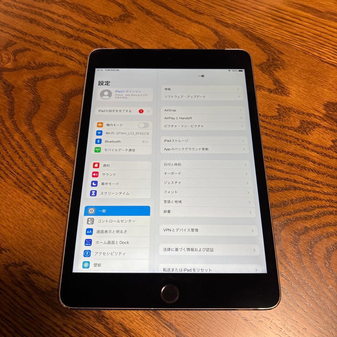 美品 ipad mini4 128GB Wi-Fi + Cellular