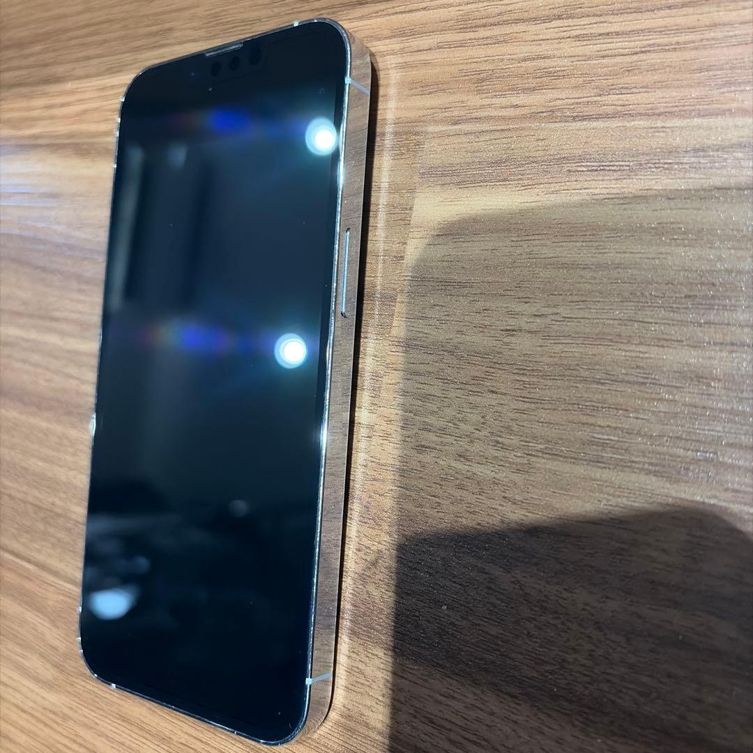 iPhone 13 Pro シルバー 背面ひび割れ