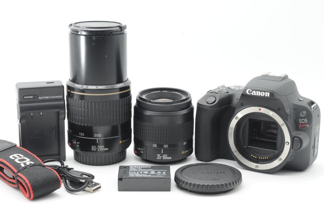 ◆新品級◆大SALE中◆ Canon EOS Kiss x9 ダブルレンズ